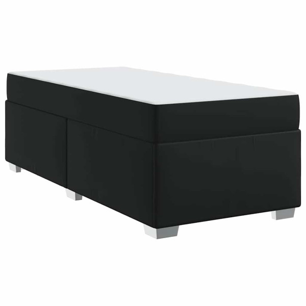Estructura de cama Otro Negro 80 x 200 cm Cuero sintético M 2