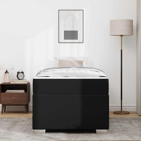 Estructura de cama Otro Negro 90 x 200 cm Cuero sintético M 5