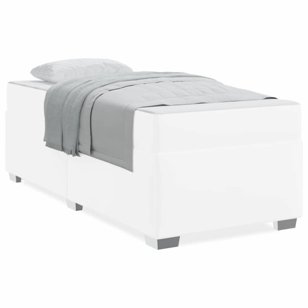Estrutura da Cama Outros Branco 90 x 200 cm Couro sintético M 4