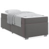 Estructura de cama Otro Gris 90 x 200 cm Cuero sintético 4