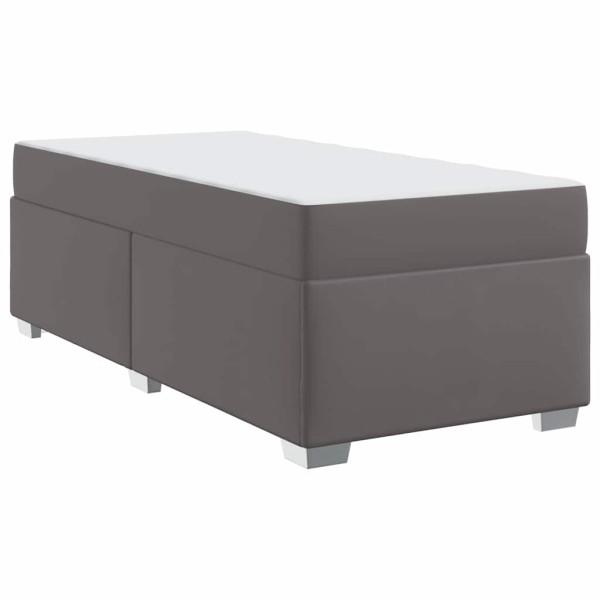 Estructura de cama Otro Gris 100 x 200 cm Cuero sintético M 2