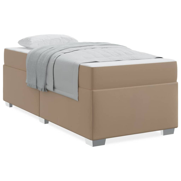 Estrutura da Cama Cappuccino 100 x 200 cm Couro sintético M 4