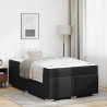 Estructura de cama Otro Negro 120 x 190 cm Cuero sintético 1