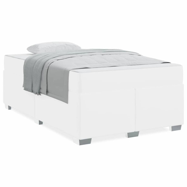 Estructura de cama Otro Blanco 120 x 200 cm Cuero sintético M 4