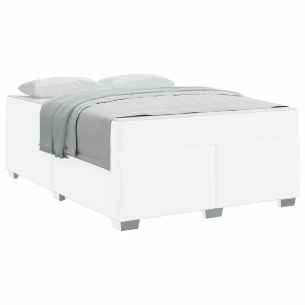 Estructura de cama Otro Blanco 140 x 200 cm Cuero sintético M 3