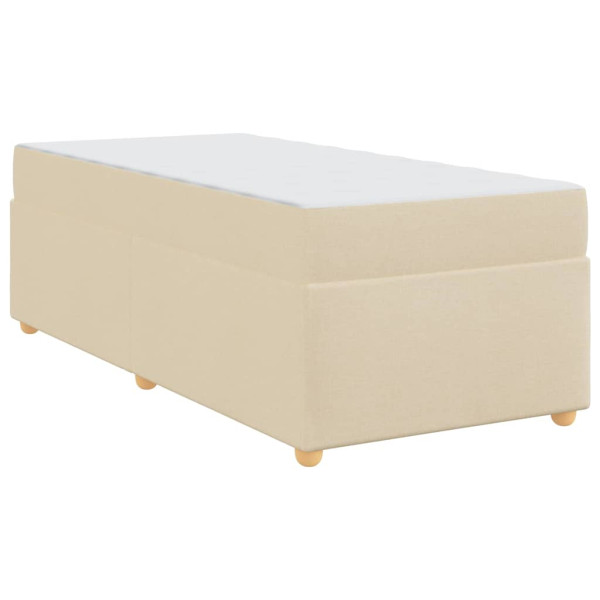 Estructura de cama Otro Crema 90 x 190 cm tela M 2