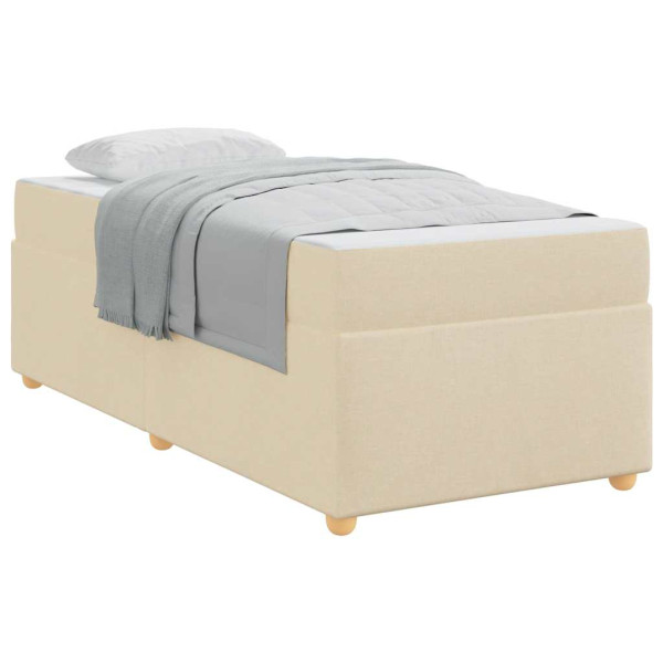 Estrutura da Cama Outros Creme 90 x 190 cm tecido M 3