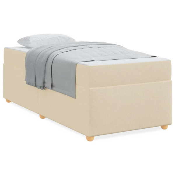 Estrutura da Cama Outros Creme 90 x 190 cm tecido M 4