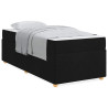Estructura de cama con colchón Otro Negro 100 x 200 cm tela 3
