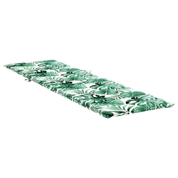 Almofada para Espreguiçadeira Solar Verde 200 x 70 x 4 cm M 4