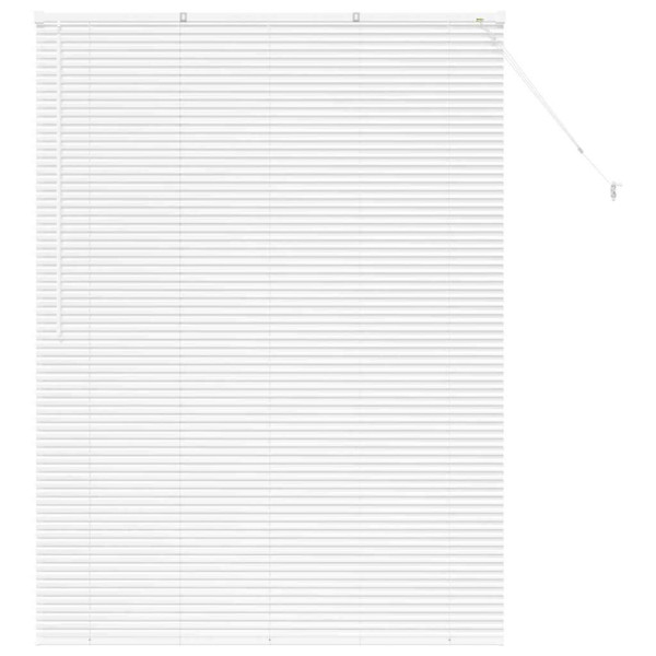 Persiana para Ventana con cortinas Otro Manual Blanco 80 x 130 cm Aluminio M 2