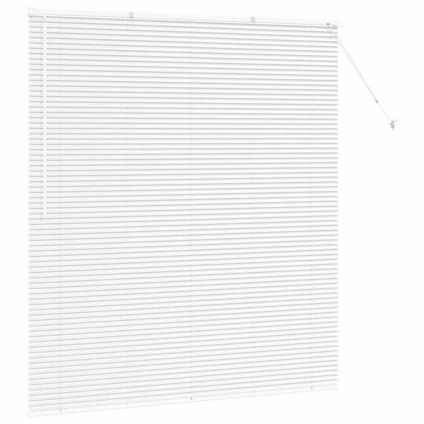 Persiana para Ventana con cortinas Otro Manual Blanco 80 x 130 cm Aluminio M 5