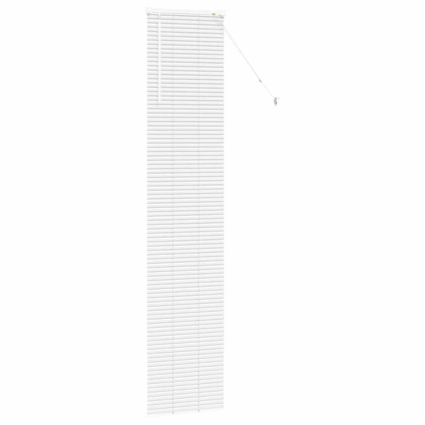 Persiana para Ventana con cortinas Otro Manual Blanco 40 x 220 cm Aluminio M 5