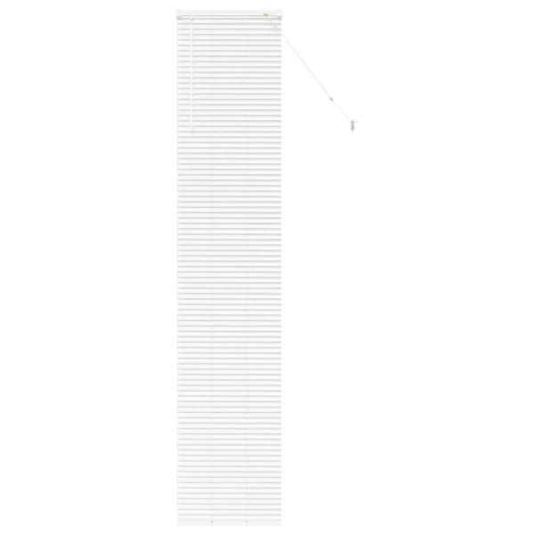 Persiana para Ventana con cortinas Otro Manual Blanco 80 x 130 cm Aluminio M 2