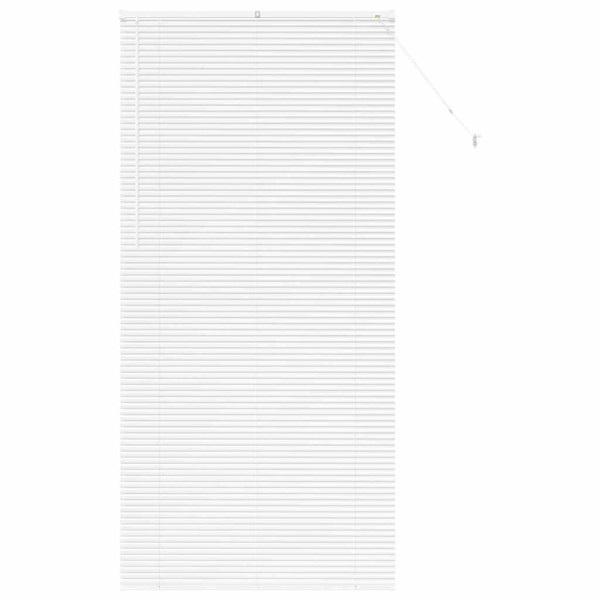 Persiana de Janela com cortinas Outros Manual Branco 80 x 130 cm Alumínio M 2
