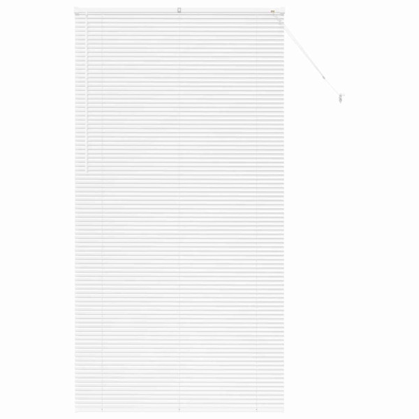 Persiana para Ventana con cortinas Otro Manual Blanco 120 x 220 cm Aluminio M 2