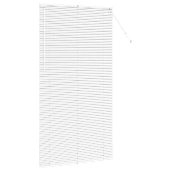 Persiana para Ventana con cortinas Otro Manual Blanco 120 x 220 cm Aluminio M 5