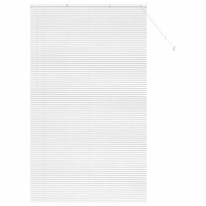 Persiana para Ventana con cortinas Otro Manual Blanco 80 x 130 cm Aluminio H