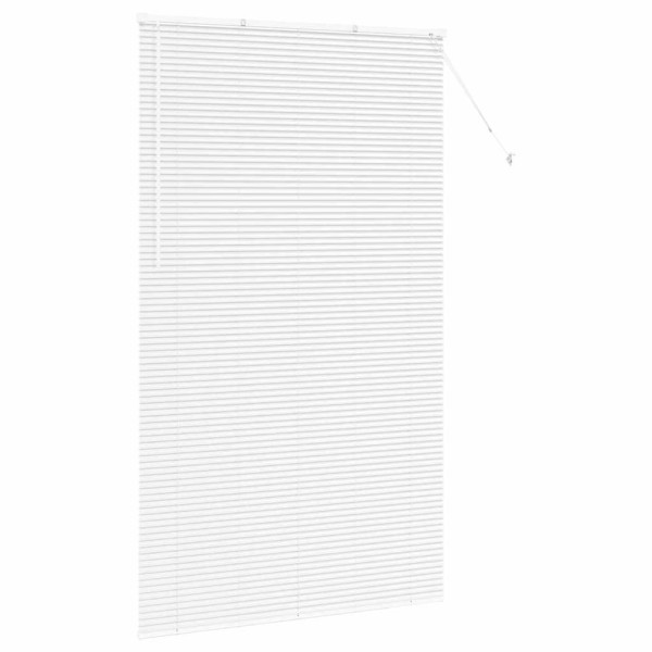 Persiana de Janela com cortinas Outros Manual Branco 135 x 220 cm Alumínio M 5