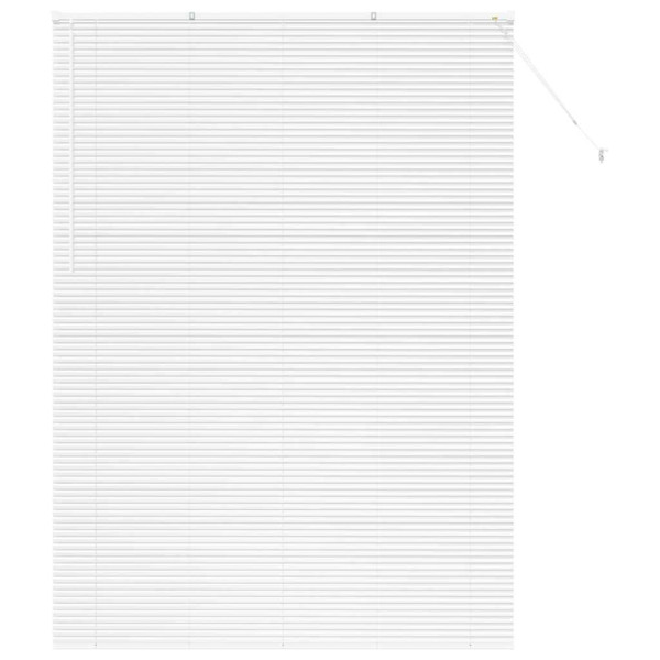 Persiana de Janela com cortinas Outros Manual Branco 155 x 220 cm Alumínio M 2