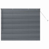 Persiana para Ventana Gris oscuro 80 x 130 cm Aluminio 2
