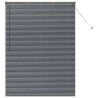 Persiana para Ventana Gris oscuro 135 x 175 cm Aluminio 2