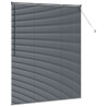 Persiana de Janela Cinzento-escuro 80 x 130 cm Alumínio 5