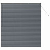 Persiana de Janela Cinzento-escuro 80 x 130 cm Alumínio 2