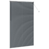 Persiana para Ventana Gris oscuro 80 x 130 cm Aluminio 5