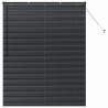 Persiana de Janela com cortinas Outros Manual Preto 140 x 175 cm Alumínio 2