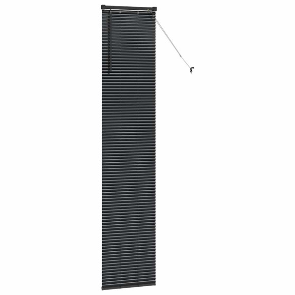 Persiana para Ventana con cortinas Otro Manual Negro 80 x 130 cm Aluminio M 5