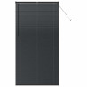 Persiana de Janela com cortinas Outros Manual Preto 110 x 220 cm Alumínio 2