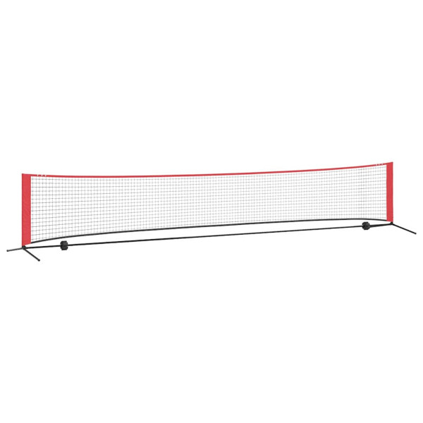 Red de tenis Manual Negro y rojo 494.5 x 90 x 87 cm Poliéster M 2
