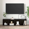 Armarios de TV - 4 pcs. en roble negro. 37x35x37 cm. de madera ingenierada 4