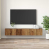 Conjunto de Mueble de TV Madera Vieja Madera Estándar 4