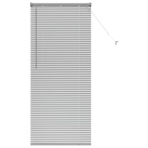 Persiana para Ventana Plateado 80 x 175 cm Aluminio H