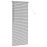 Persiana de Janela com cortinas Manual Prata 80 x 175 cm Alumínio 5