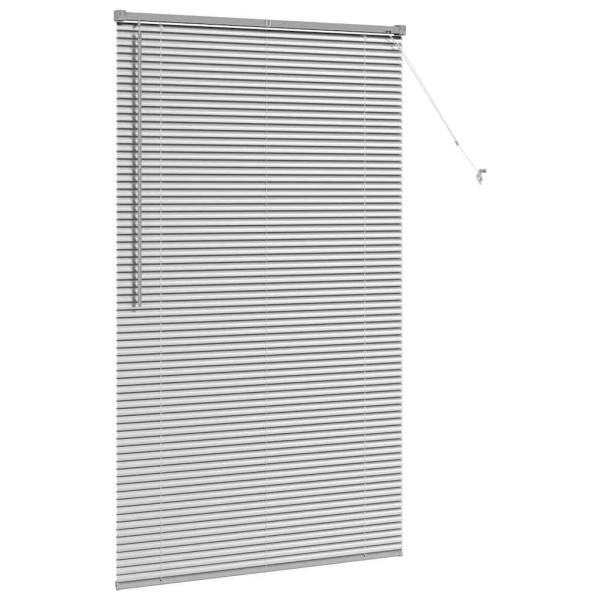 Persiana de Janela com cortinas Outros Manual Prata 105 x 175 cm Alumínio M 5