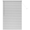 Persiana para Ventana Plateado 80 x 130 cm Aluminio 2