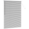 Persiana para Ventana Plateado 80 x 130 cm Aluminio 5