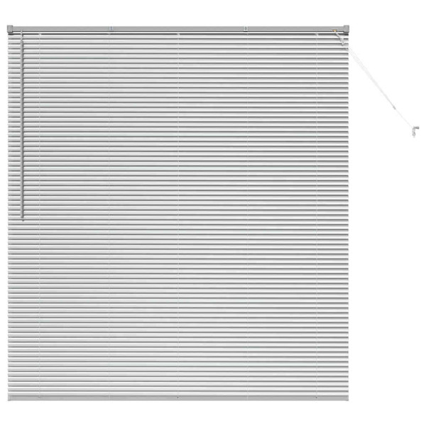 Persiana de Janela com cortinas Outros Manual Prata 80 x 130 cm Alumínio M 2