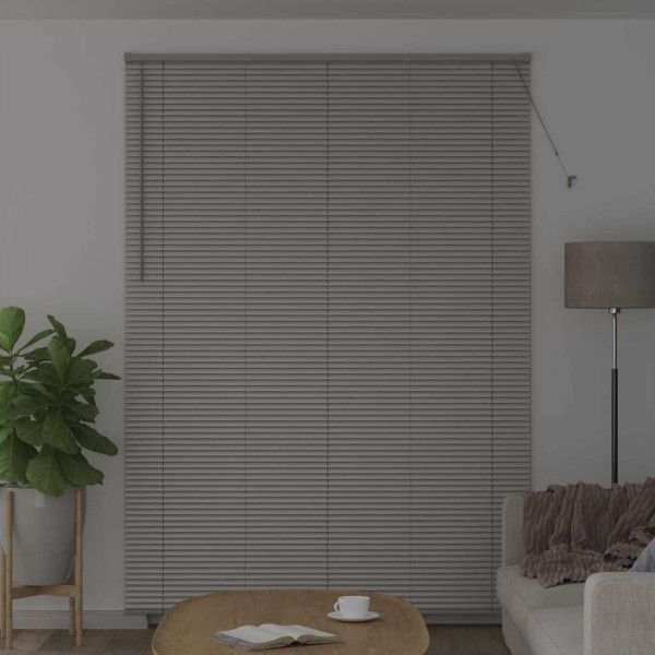 Persiana de Janela com cortinas Outros Manual Prata 155 x 220 cm Alumínio M 3