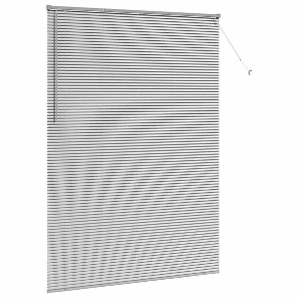 Persiana de Janela com cortinas Outros Manual Prata 160 x 220 cm Alumínio M 5