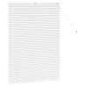 Persiana para Ventana con cortinas Otro Manual Blanco 80 x 130 cm Aluminio 5