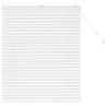 Persiana de Janela com cortinas Outros Manual Branco 105 x 130 cm Alumínio 2