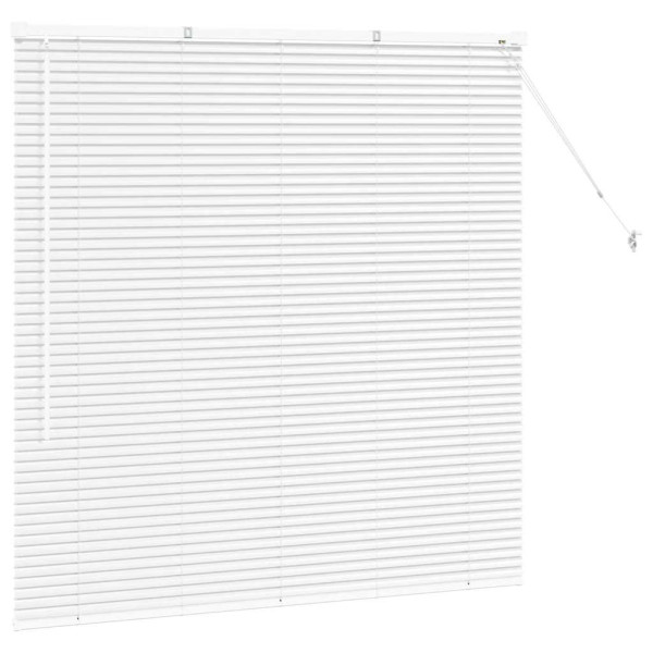 Persiana para Ventana con cortinas Otro Manual Blanco 80 x 130 cm Aluminio M 5