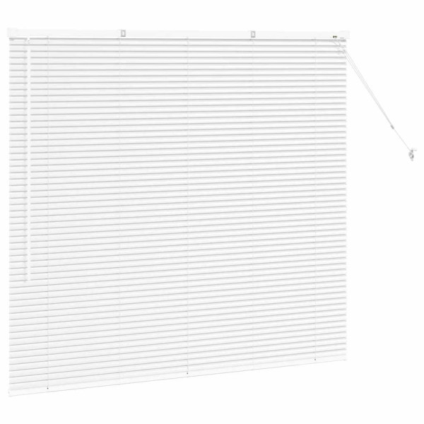 Persiana para Ventana con cortinas Otro Manual Blanco 80 x 130 cm Aluminio M 5