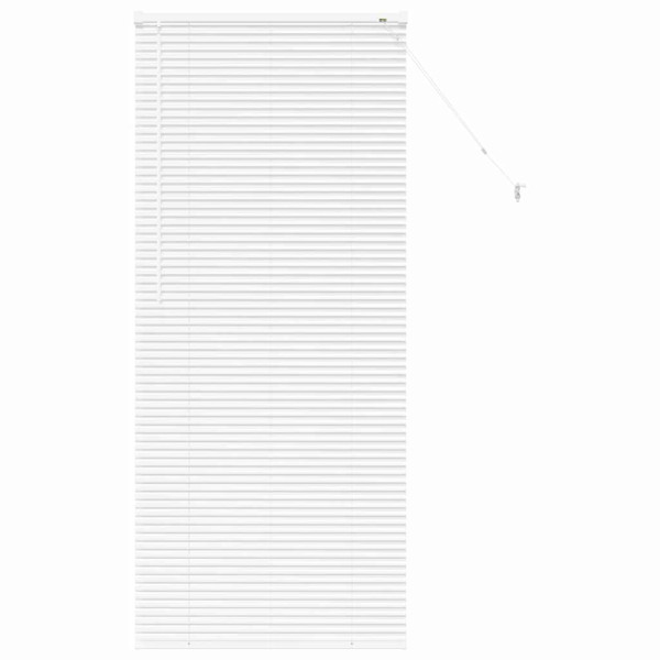 Persiana de Janela com cortinas Outros Manual Branco 80 x 175 cm Alumínio M 2