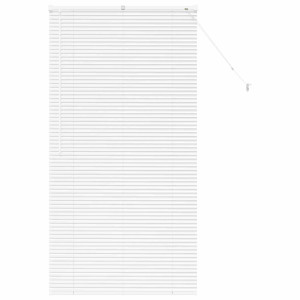 Persiana para Ventana con cortinas Otro Manual Blanco 80 x 130 cm Aluminio H