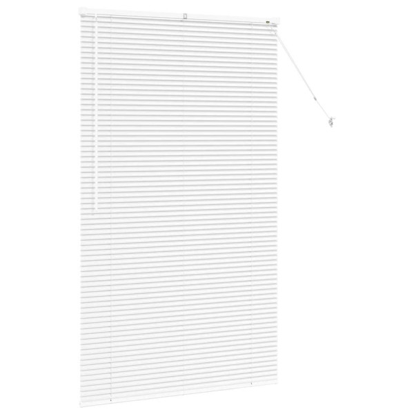 Persiana de Janela com cortinas Outros Manual Branco 105 x 175 cm Alumínio M 5